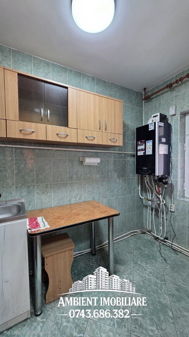 Apartament cu 3 camere, etaj 4, mobilat, zona CENTRU - BUIUM; - Poză 5