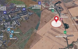 Teren intravilan 13.200 mp cu deschidere 33,72 ml – Jilava, Ilfov | - Poză 2