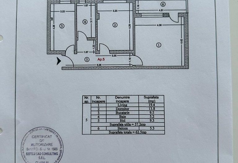 Ap. 2 camere SOS. OLTENITEI - gata de mutare! - Poză 10