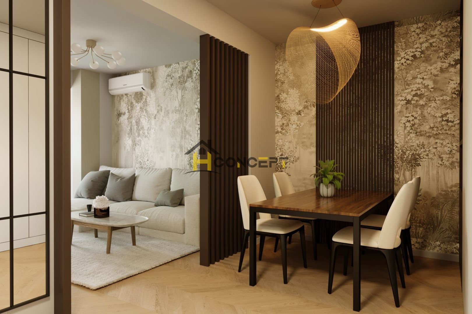 Apartament 2 camere, open space, Popesti Leordeni, comision 0% - Poză 4