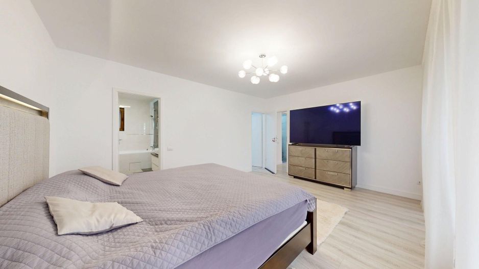 Apartament 3 camere, 77 mp + curte 32 mp, parter – Otopeni - Poză 16