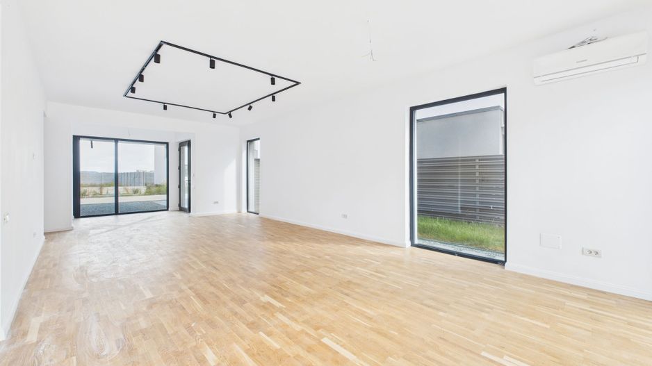 Casă în ansamblu rezidențial cu 5 camere, Tunari, aproape de oraș - Poză 1