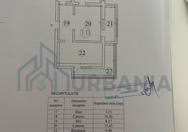 Apartament 3 camere, Crangului, Miroslava, Iasi – vanzare - Poză 4