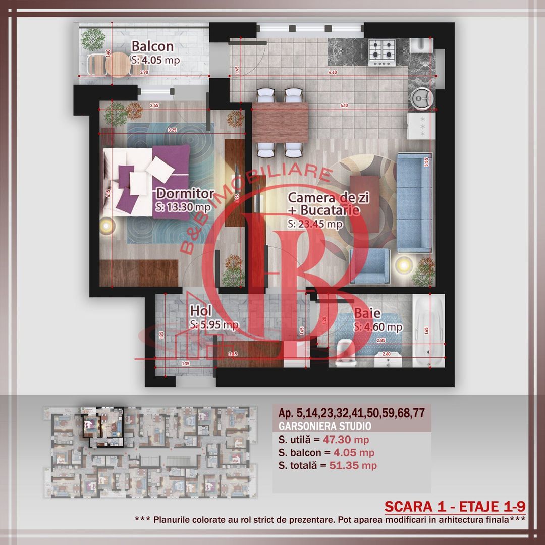 Apartament 2 camere  Titan Pallady Metrou Nicolae Teclu - Schiță 2