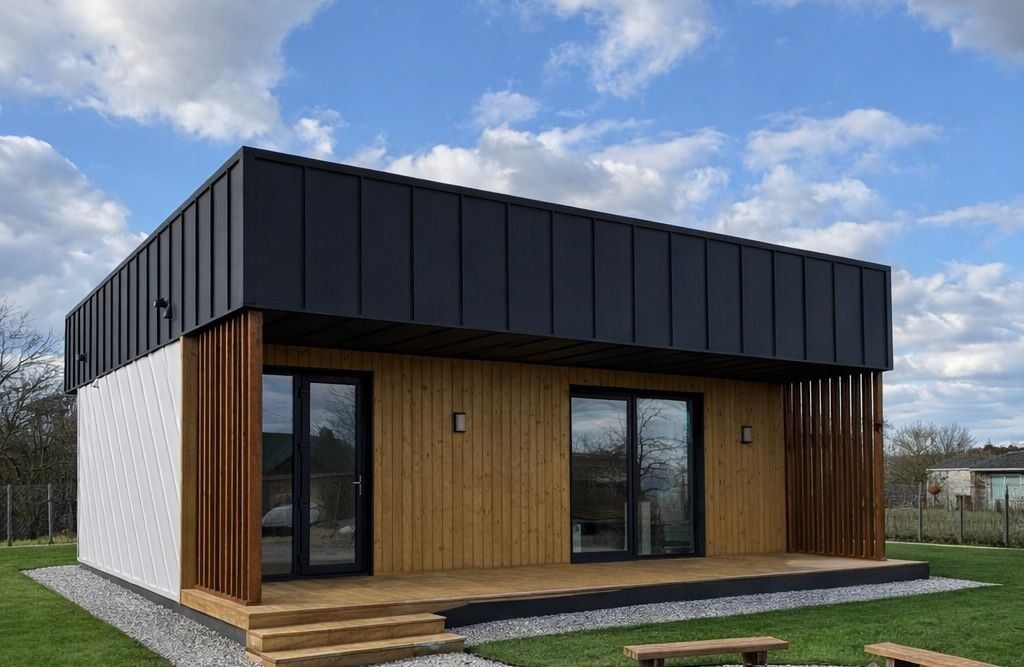 Casă-Vilă Modulară în apropiere de râul Nistru, Onițcani - Poză 8
