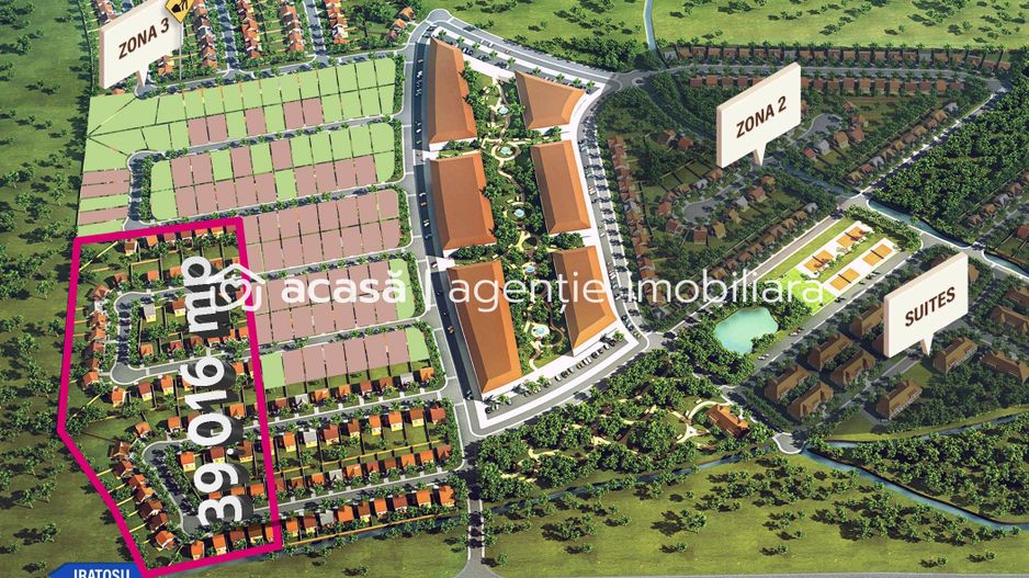 Teren de case lipit de Cartierul Westfield - Poză 2