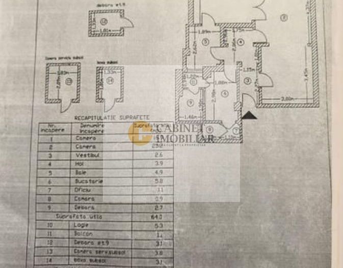2 camere - 80 mp I Sala Palatului I Etaj 2/9 I Creditabil - Poză 20