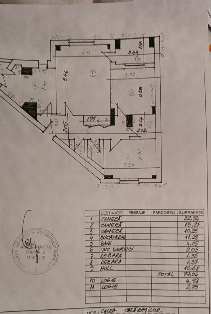 De vanzare Apartament 3 camere, Calea Calarasilor, Hyperion, CENTRAL - Poză 9