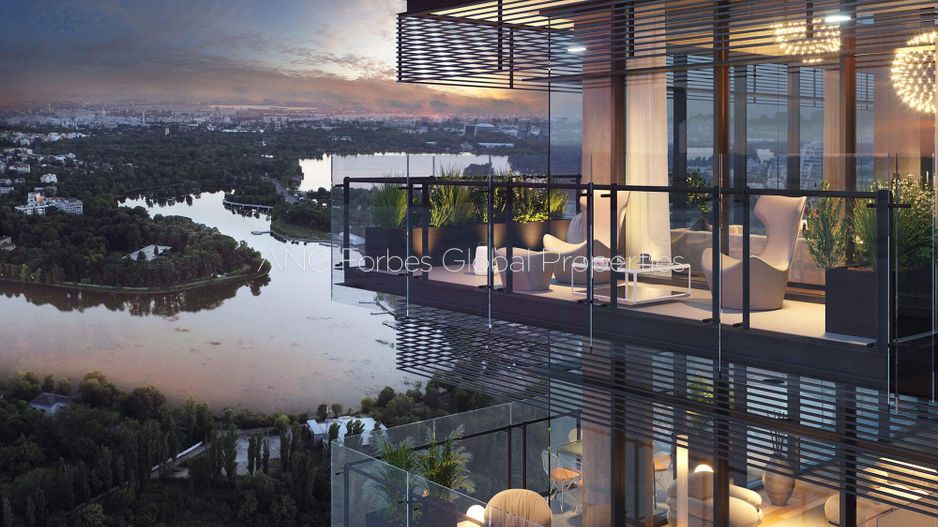Persoana Fizica Apartament mobilat designer 4 camere Upsite panoramic view Lac - Poză 1
