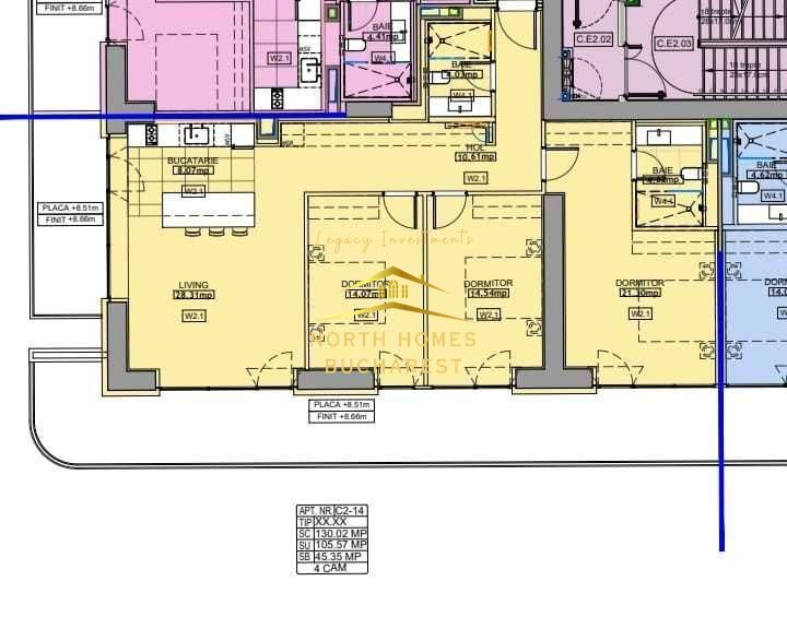 Apartament de vanzare 4 Camere + 2 Locuri Parcare Incluse- High District - Poză 2