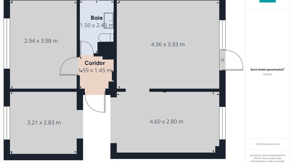 Spațiu comercial 62 mp de vânzare – Sovata - Poză 8