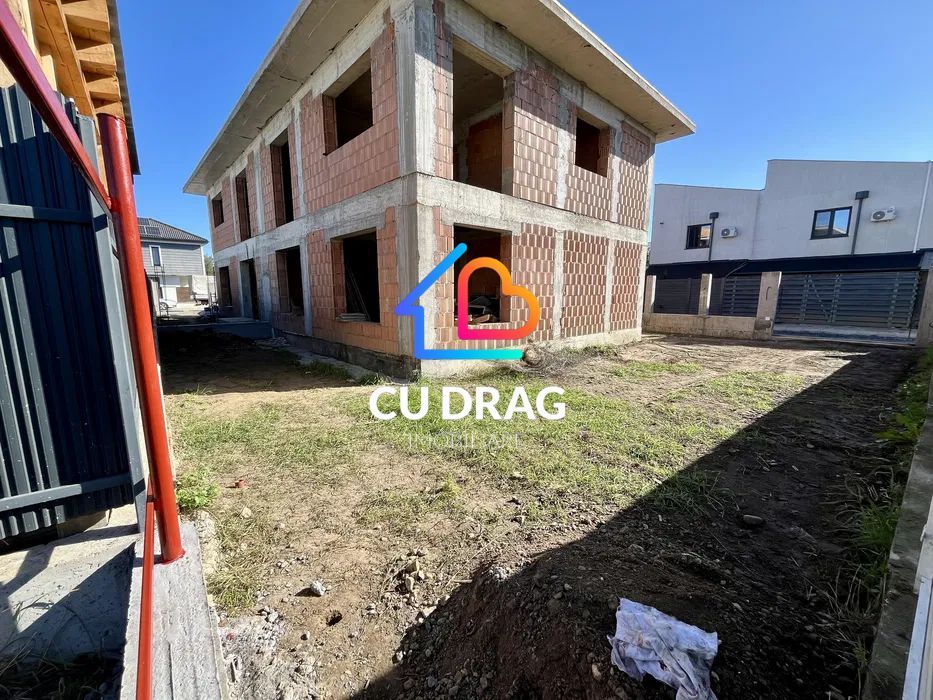 Ocazie! Duplex construcție nouă în Șelimbăr – 120 mp utili, placă de beton peste etaj, curte liberă  170 mp izolat si tencuit interior si exterior - Poză 5