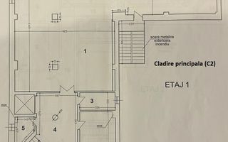 VATRA LUMINOASA -Agricultori | Cladire 1900mp din 2001 | Teren 1030mp - Schiță 5