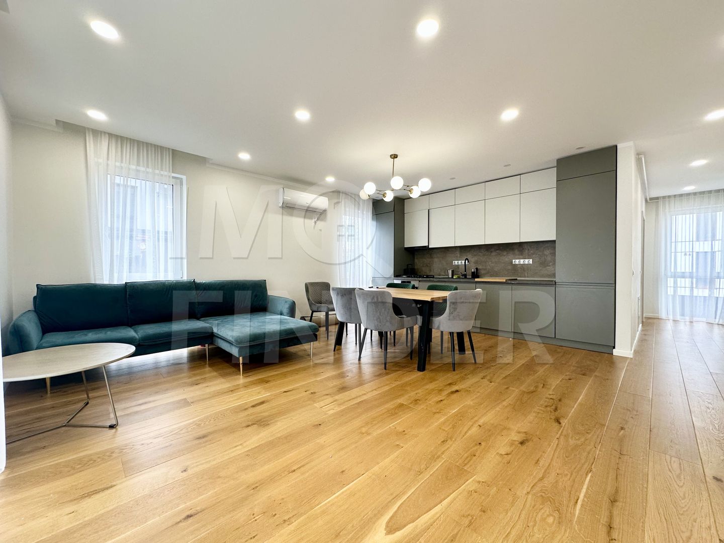 Apartament 3 camere, 76 mp, Borhanci, garaj subteran - Poză 1