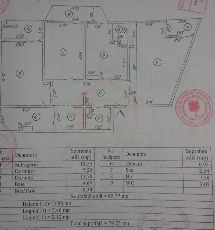 400 EURO chirie, apartament 3 camere Siderurgistilor - Poză 6