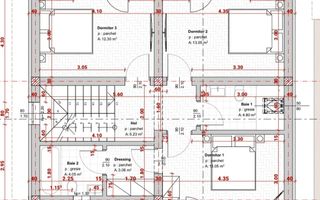 Casa Individuala cu 5 camere si 500 mp de curte, in Selimbar - Schiță 14