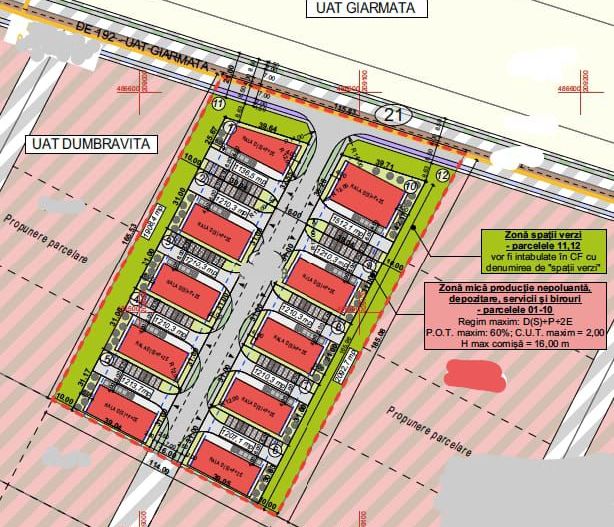 TEREN - MICĂ PRODUCȚIE, DEPOZITARE ȘI SERVICII - Poză 2