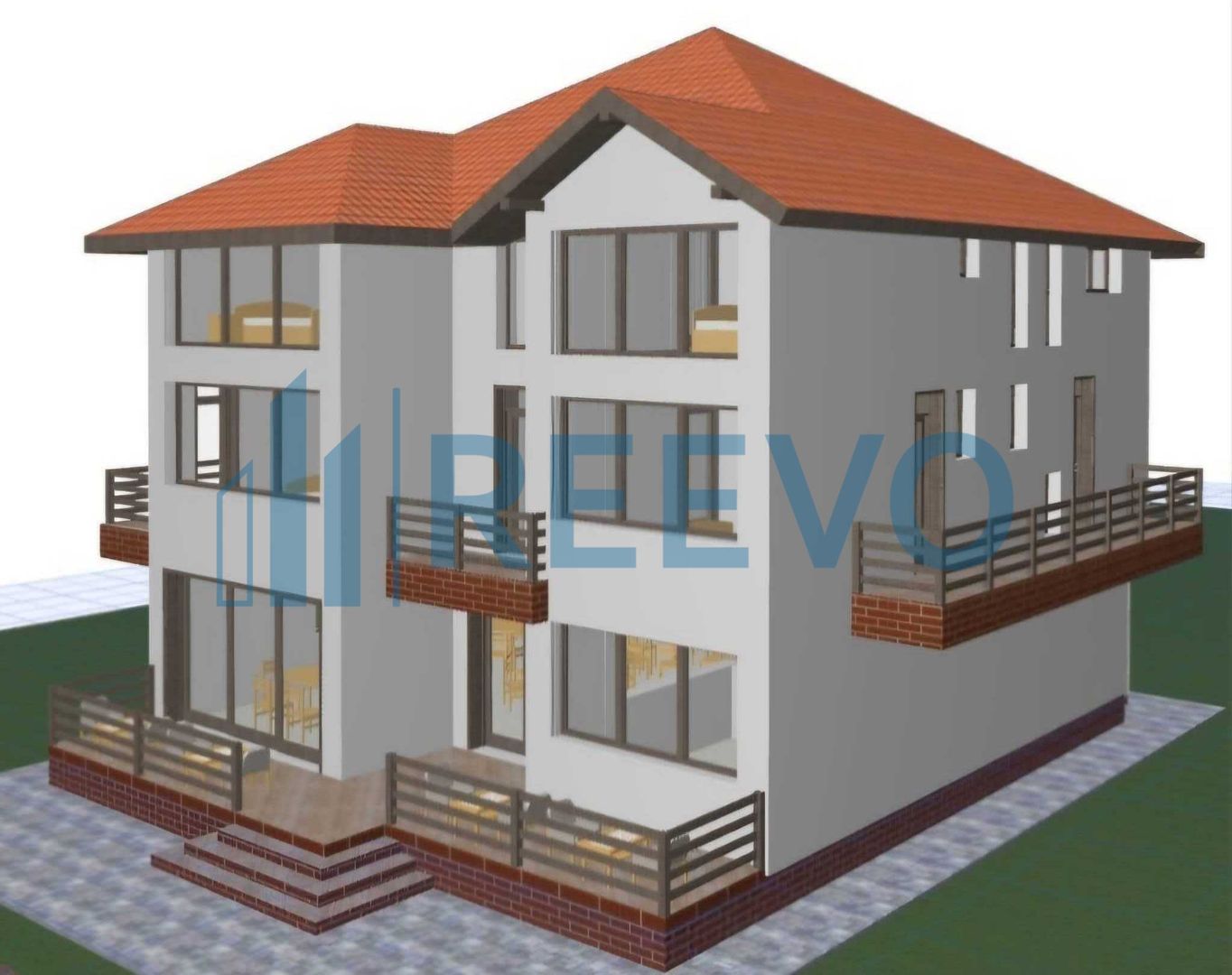 Pensiune/Vilă la roșu P+E+M în Sărata - Poză 2