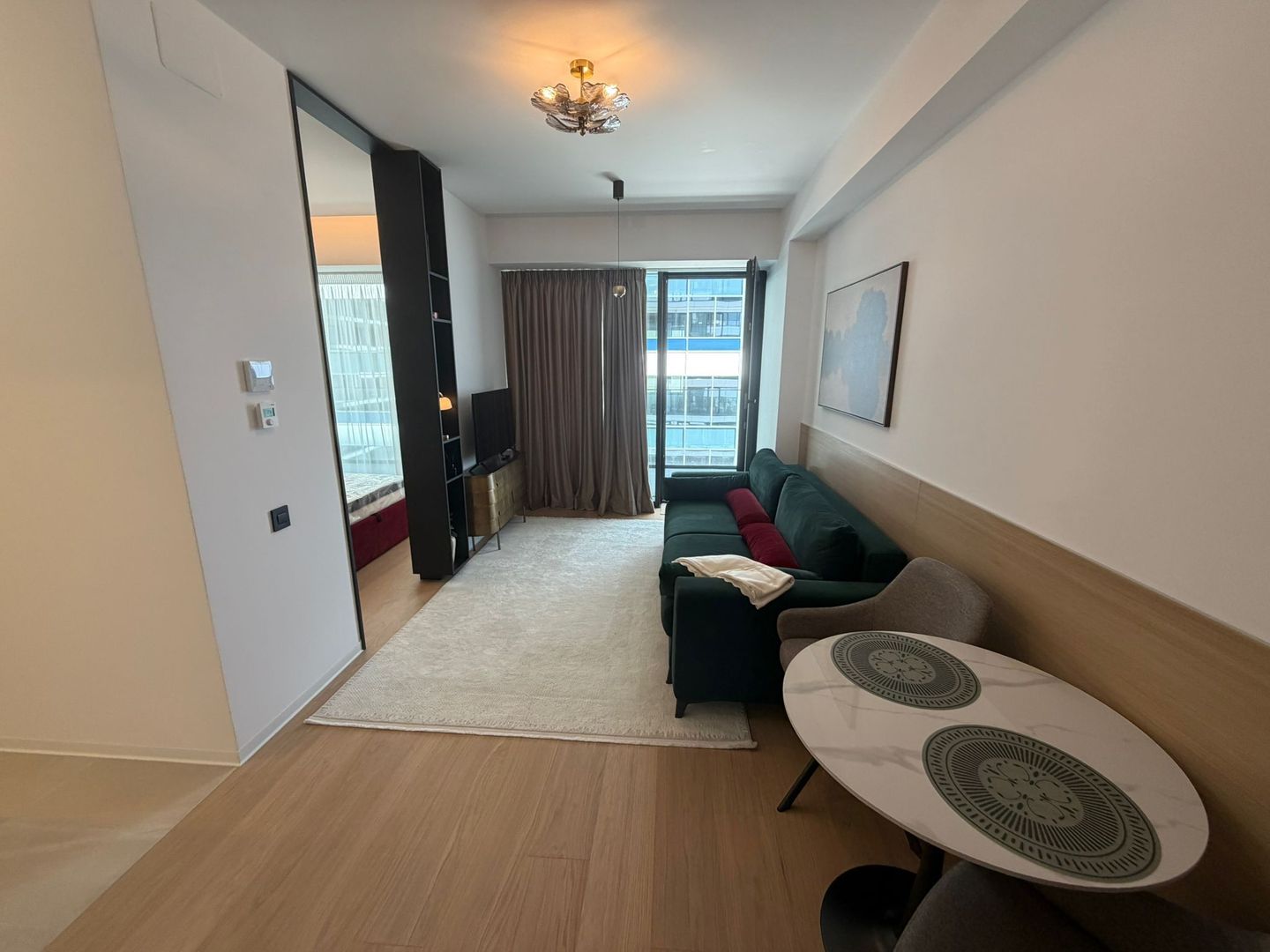 ✨ ONE FLOREASCA TOWERS • STUDIO DUBLU • PRIMA ÎNCHIRIERE ✨ - Poză 1