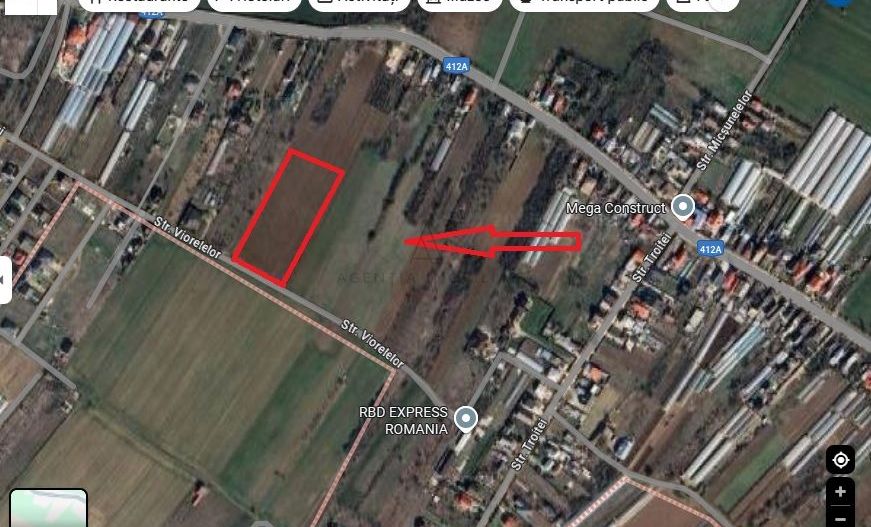 Teren intravilan 2.500 mp – Adunații Copăceni | Container inclus + puț - Poză 1