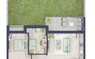 Chirie apartament 3 camere, Turnisor, Sibiu - Schiță 24