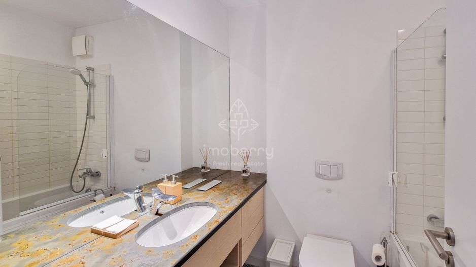 Vedere panoramica spre apus | Mobilat & utilat | 2 bai | Aviatiei Park - Poză 9