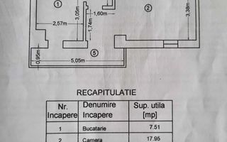 Apartament cu o camera, decomandat, 41mp, Tudor Vladimirescu - Poză 6