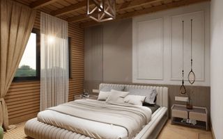 Pensiune Cabana 280mp-teren 1169 mp-foisor-200 m de Lac Colibita - Poză 6