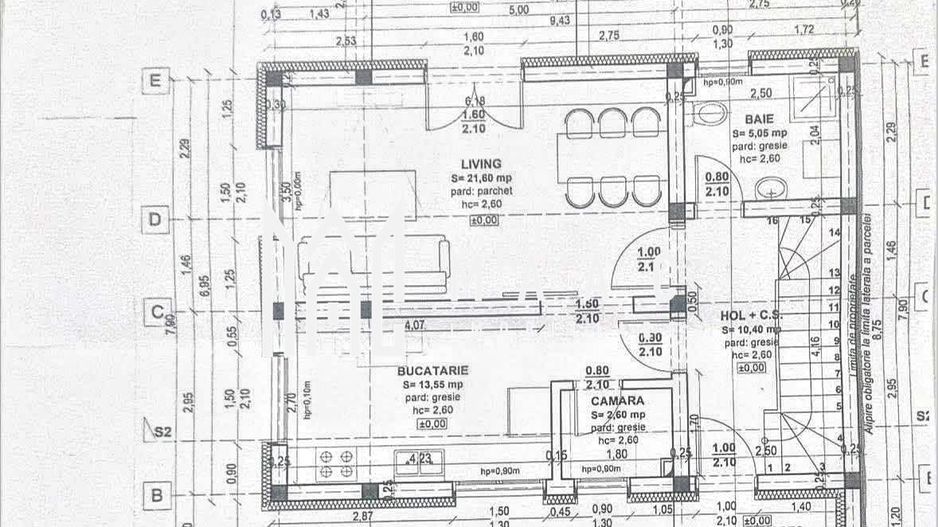 Duplex modern | 4 camere |  Zona Gusterita | Comision 0 - Schiță 9