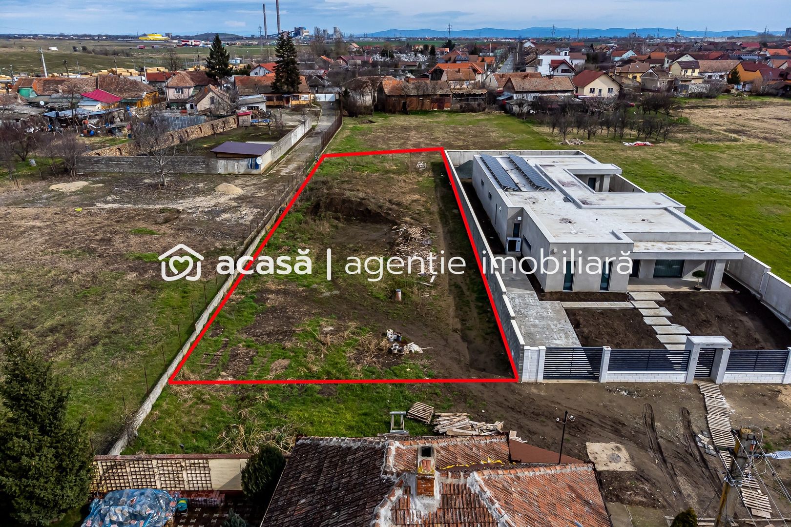 Teren 1100 mp pentru loc de casa  in cartierul Poltura Arad - Poză 1