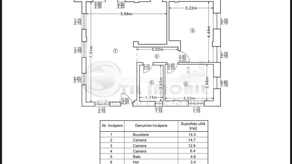 Vișani – casă 93mp utili, 4 camere, teren 600mp, 160.000€ - Poză 13