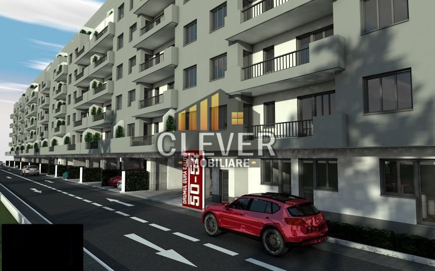 Apartament 3 camere Finalizat cu Gradina Proprie 47 mp - Poză 3