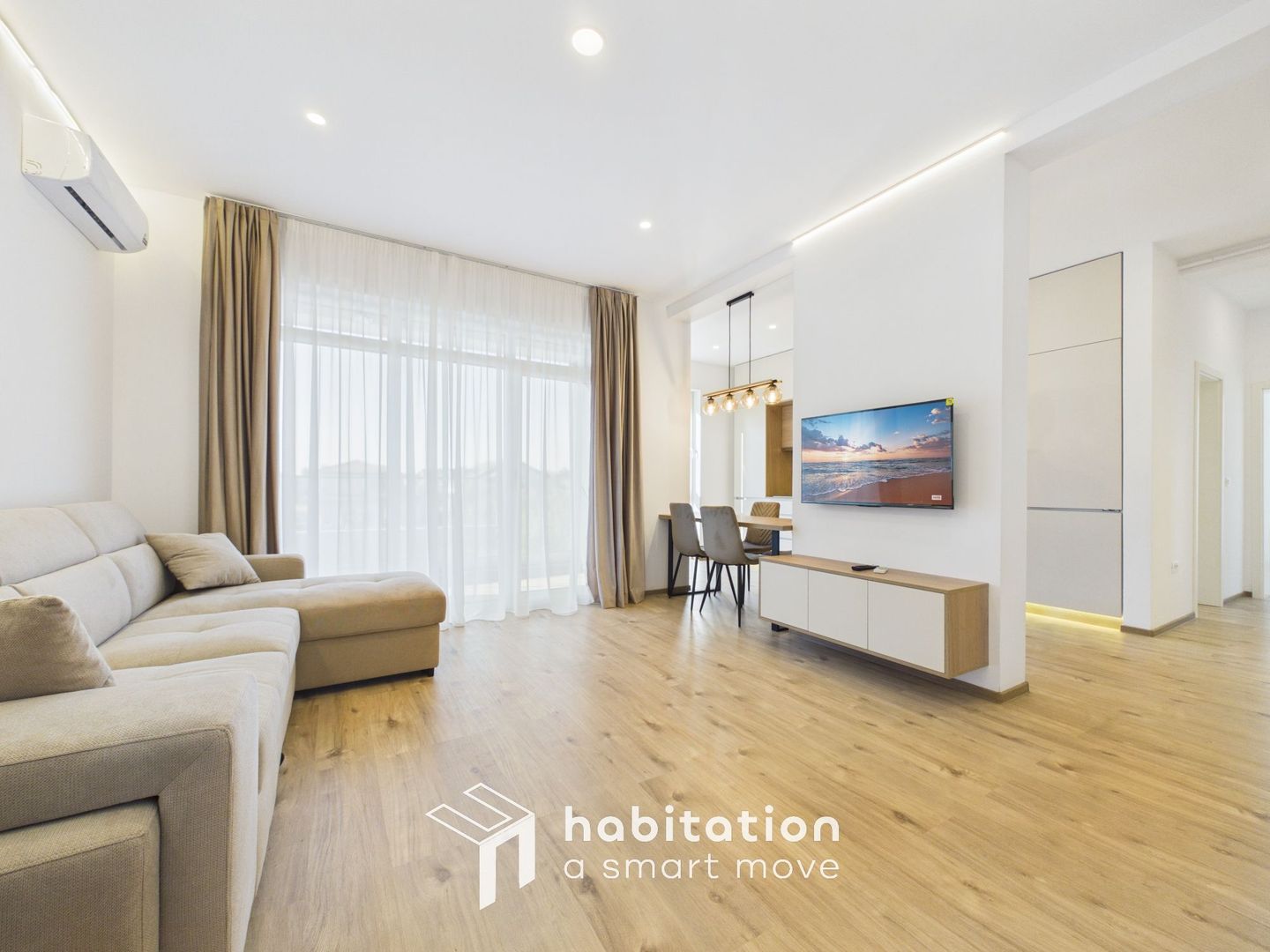 Dumbrăvița - Apartament 2 camere, elegant,  la prima închiriere - Poză 1