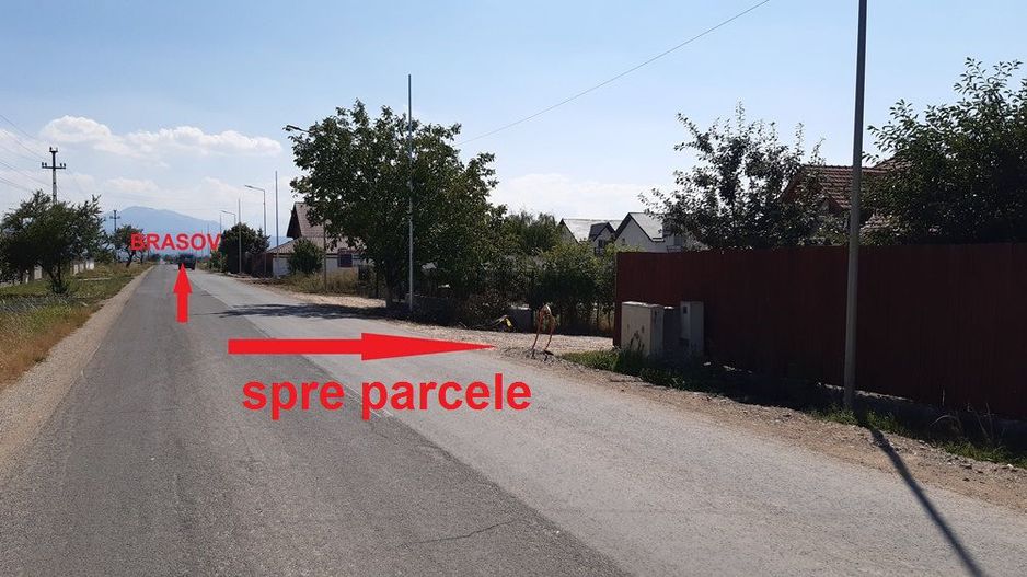 Parcele cu PUZ la intrare in Bod-851mp pret 18000 euro - Poză 1