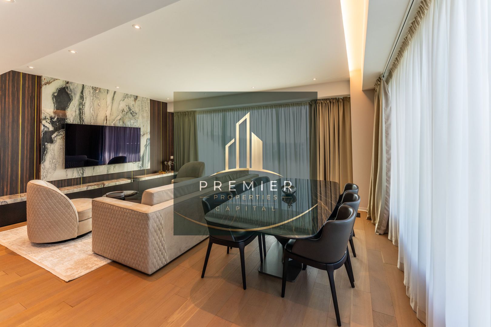 One Mircea Eliade | Apartament 4 Camere Lux | 3 Băi | 2 Parcări Subterane - Poză 8