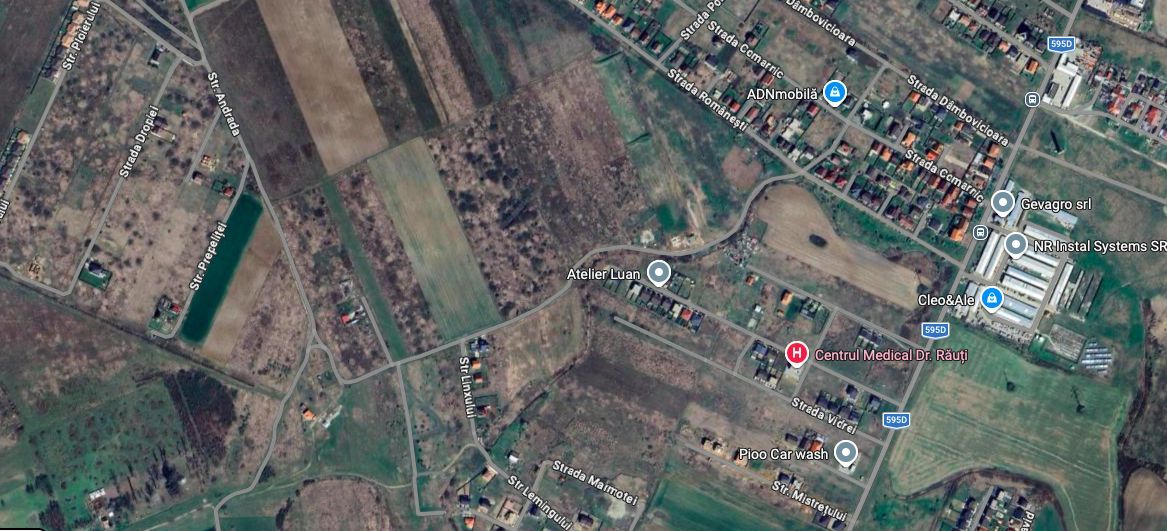 TERENURI CU SUPRAFETE INTRE 500- 630 MP - Poză 1