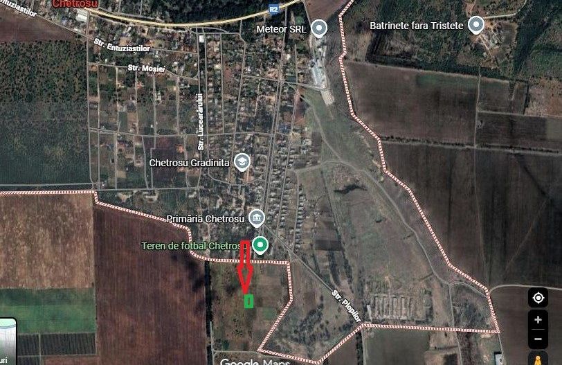 Teren cu Potențial Mare de Dezvoltare – 12 Ari în Chetrosu, Anenii Noi - Poză 2