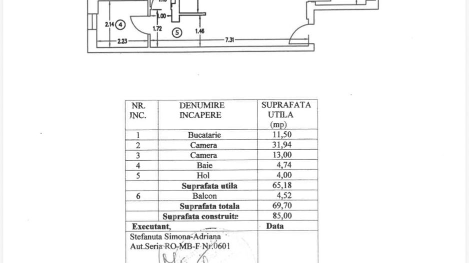 Apartament cu 3 camere, gata de mutare, imobil nou,Prelungirea Ghencea - Poză 17
