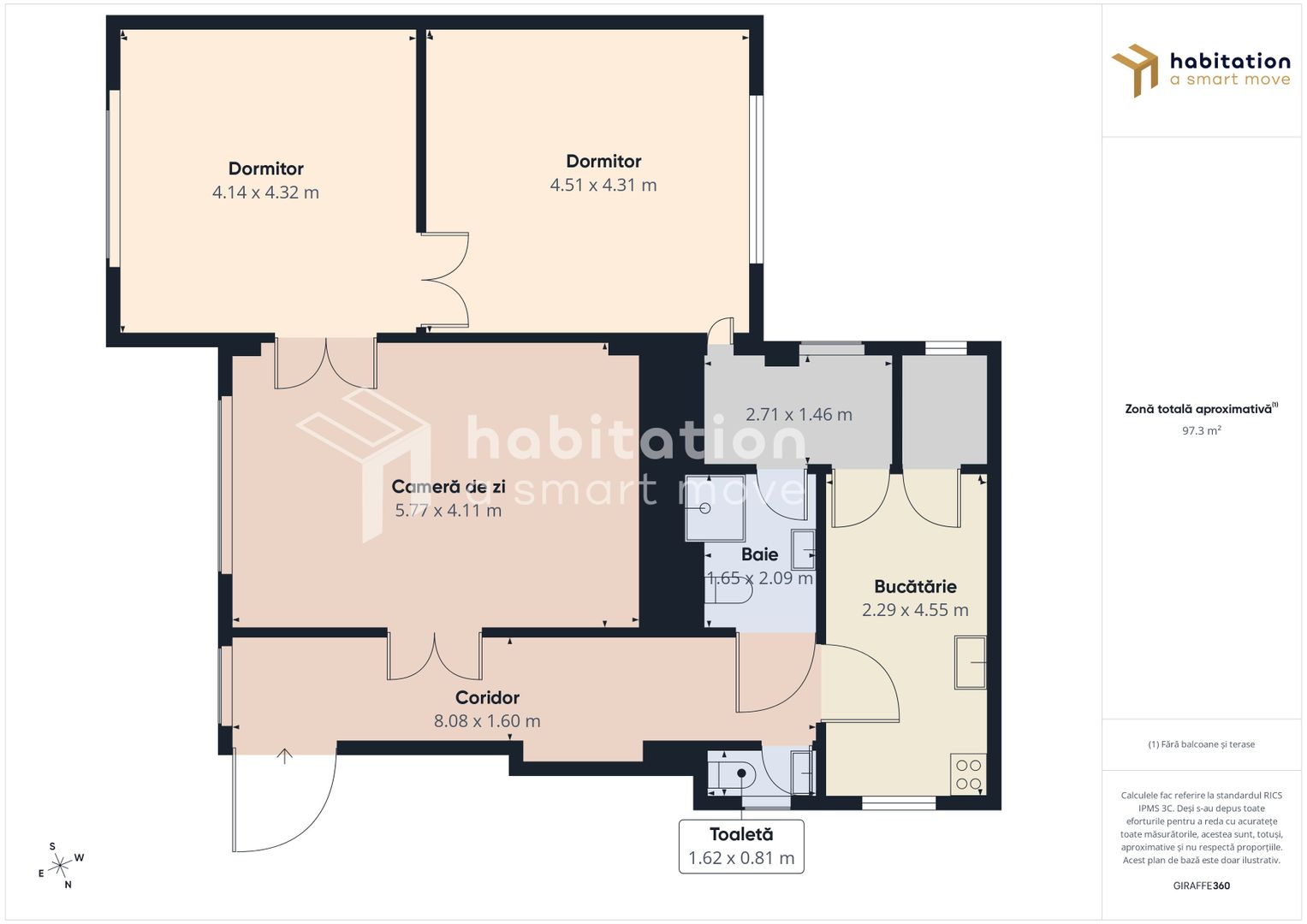 Piața Victoriei - Apartament primitor cu farmec istoric - tur virtual - Poză 16