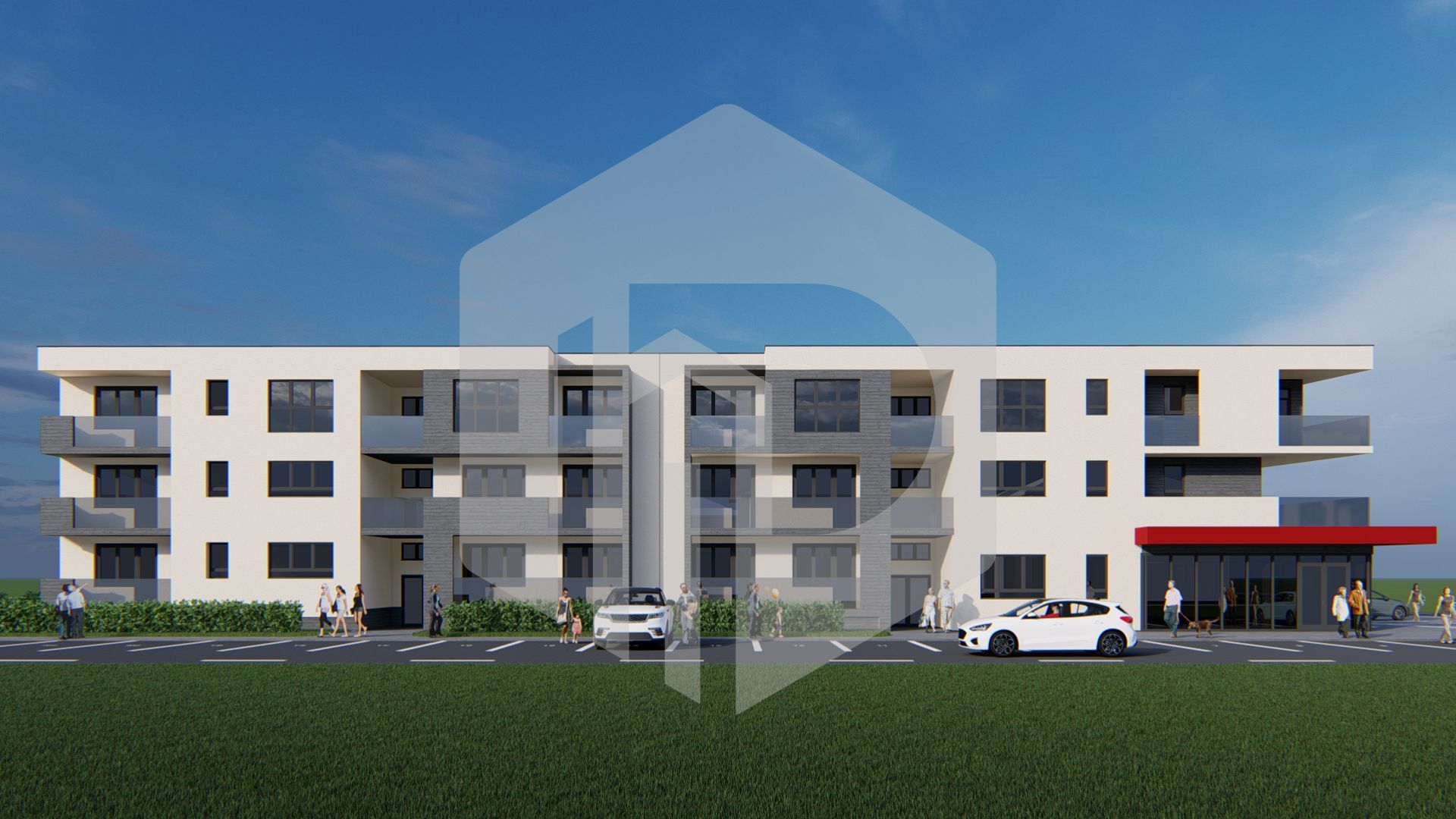 Apartament 2 camere+ erasa | Str. Pictor Brana-Curte/Gradina 107 mp - Poză 3