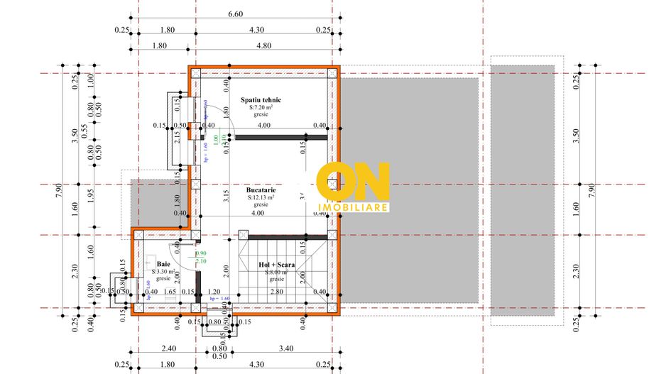 Teren 237 mp, cu proiect de casa si fundatie turnata, Micesti - Poză 8