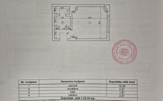 Garsoniera de vanzare- Strada Traian 222 -  Zona Mosilor - Poză 5