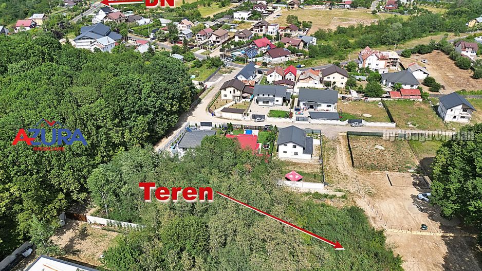 AZURA Imobiliare - Vanzare teren Hintesti, langa padure, 300m din DN - Poză 25