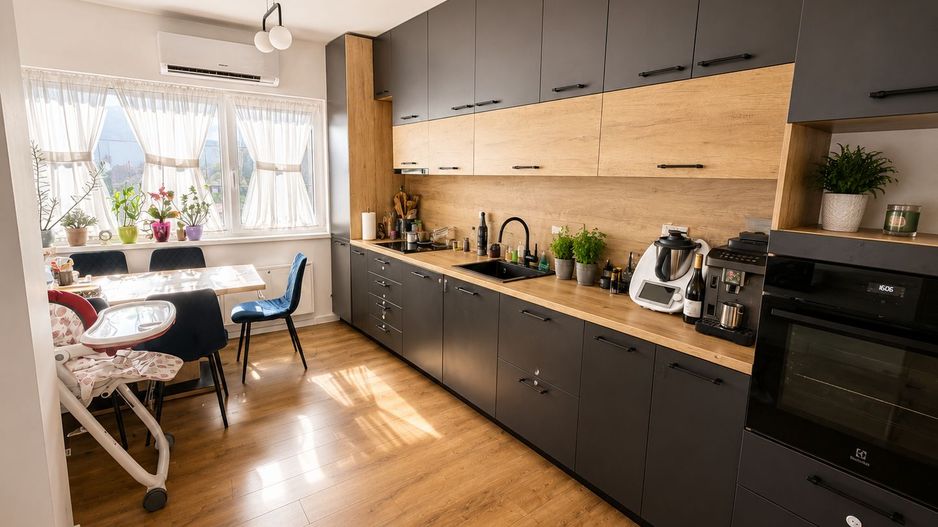 Apartament premium cu 3 camere | 75 mp + terasă | Complet mobilat și utilat - Poză 3