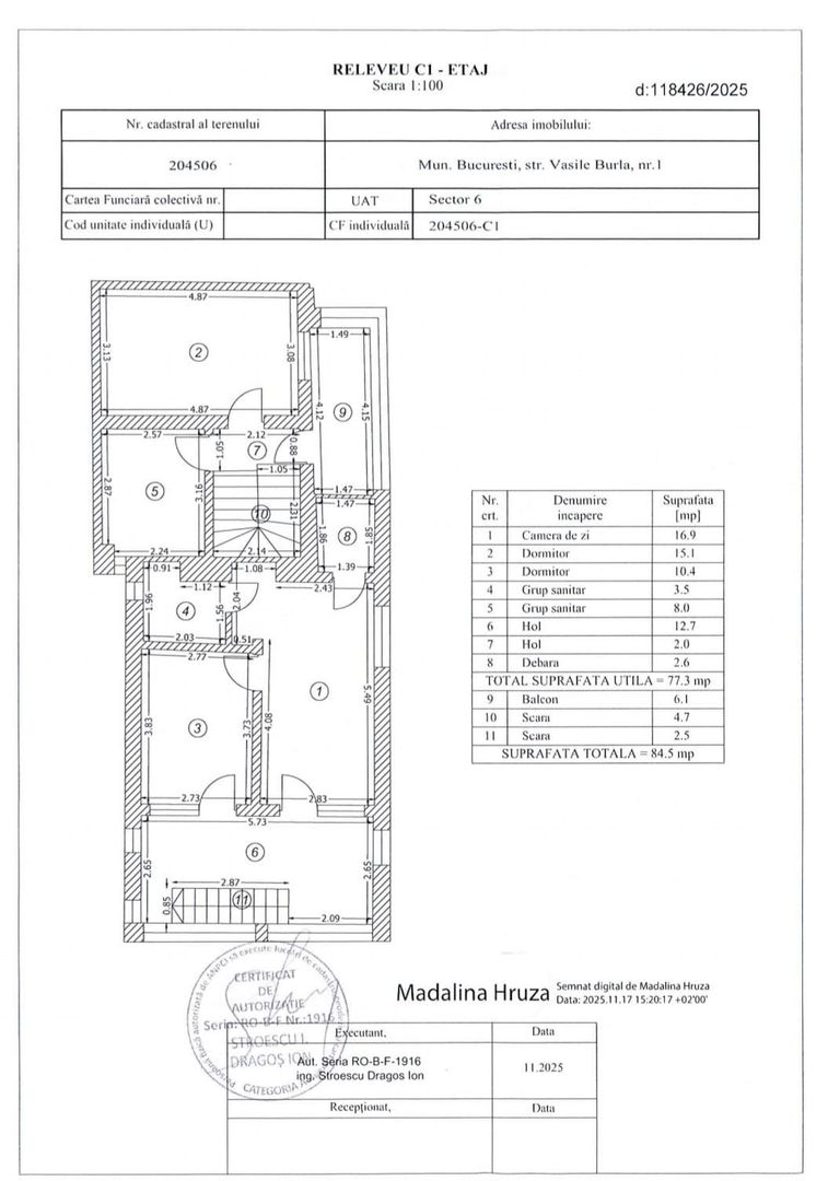 GROZAVESTI - Orhideea / Vila multifunctionala 251 mp / Teren 270 mp - Poză 8