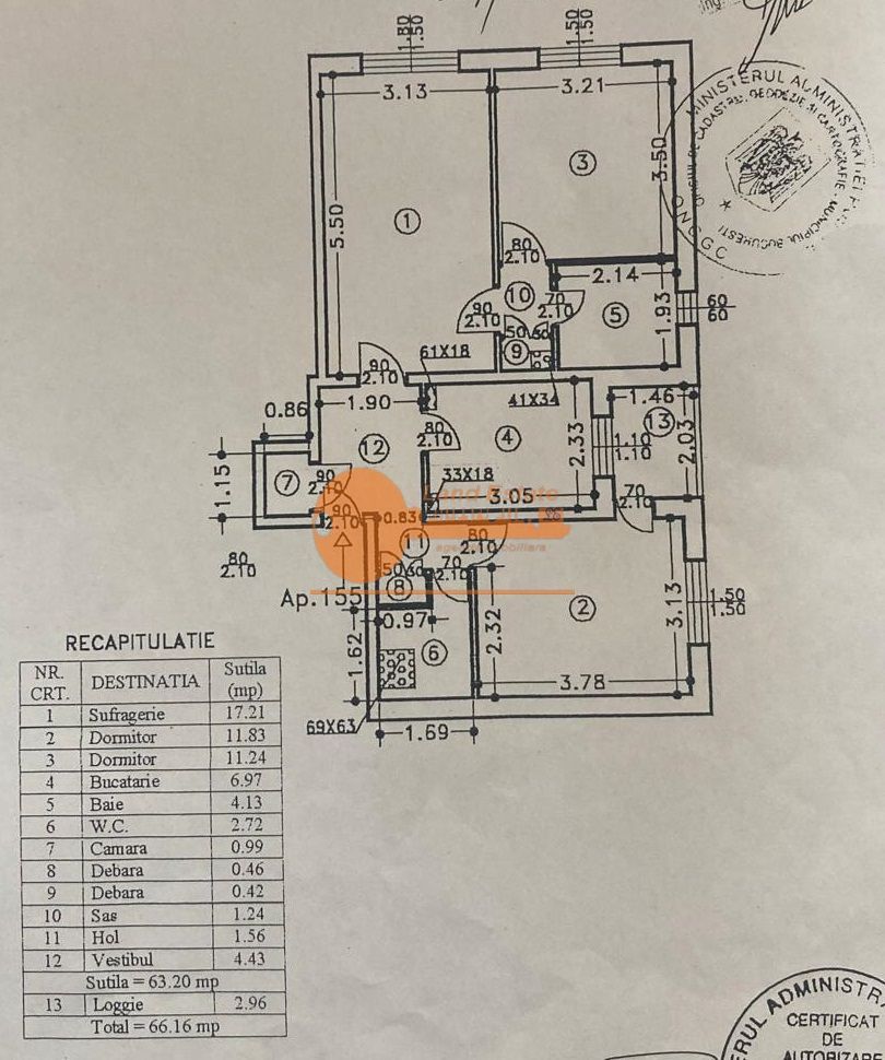 Apartament 3 Camere Zona Uverturii- Centrala Termica - Poză 6