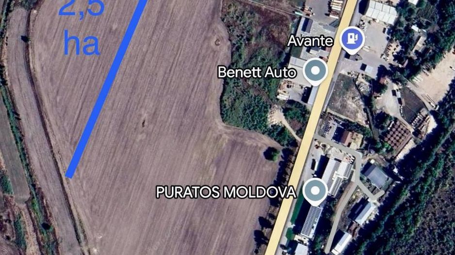 Teren agricol de vânzare 2,5 ha Singera/Avânte - Poză 1