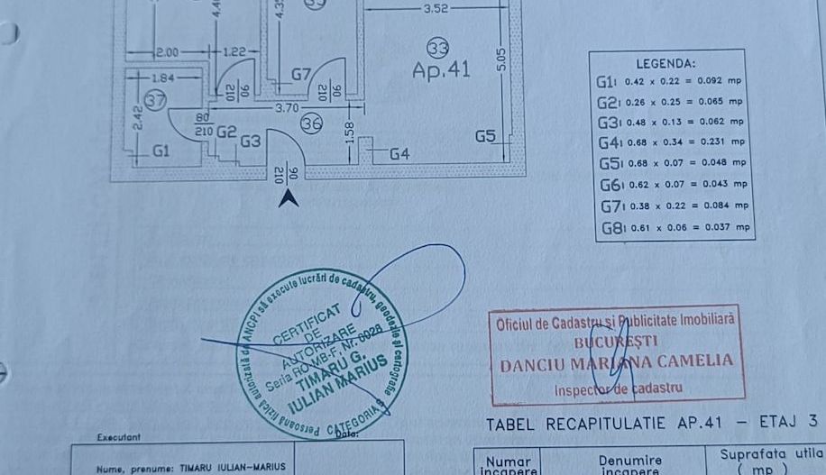 Apartament 2 camere Valea Larga, bloc 2022 + parcare acoperita - Schiță 21
