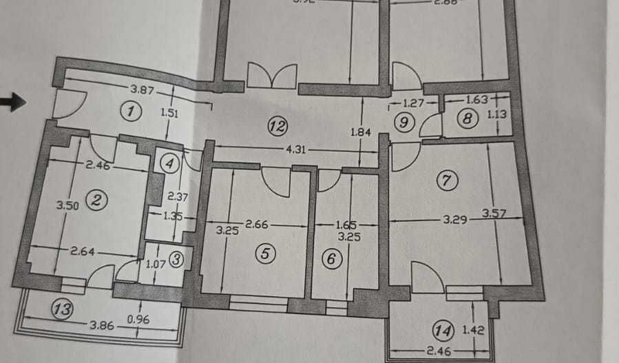 De vanzare Apartament 4 camere Stirbei Voda, ULTRACENTRAL - Poză 9