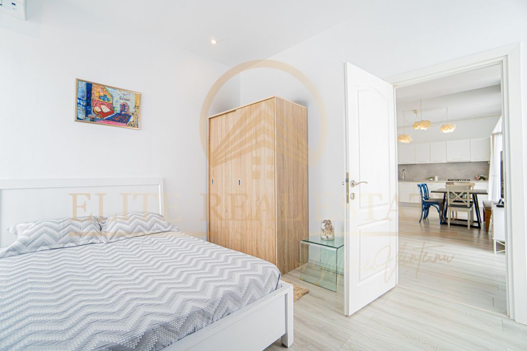 Statiunea Mamaia – vedere lac – apartament cu 3 camere, mobilat, - Poză 14